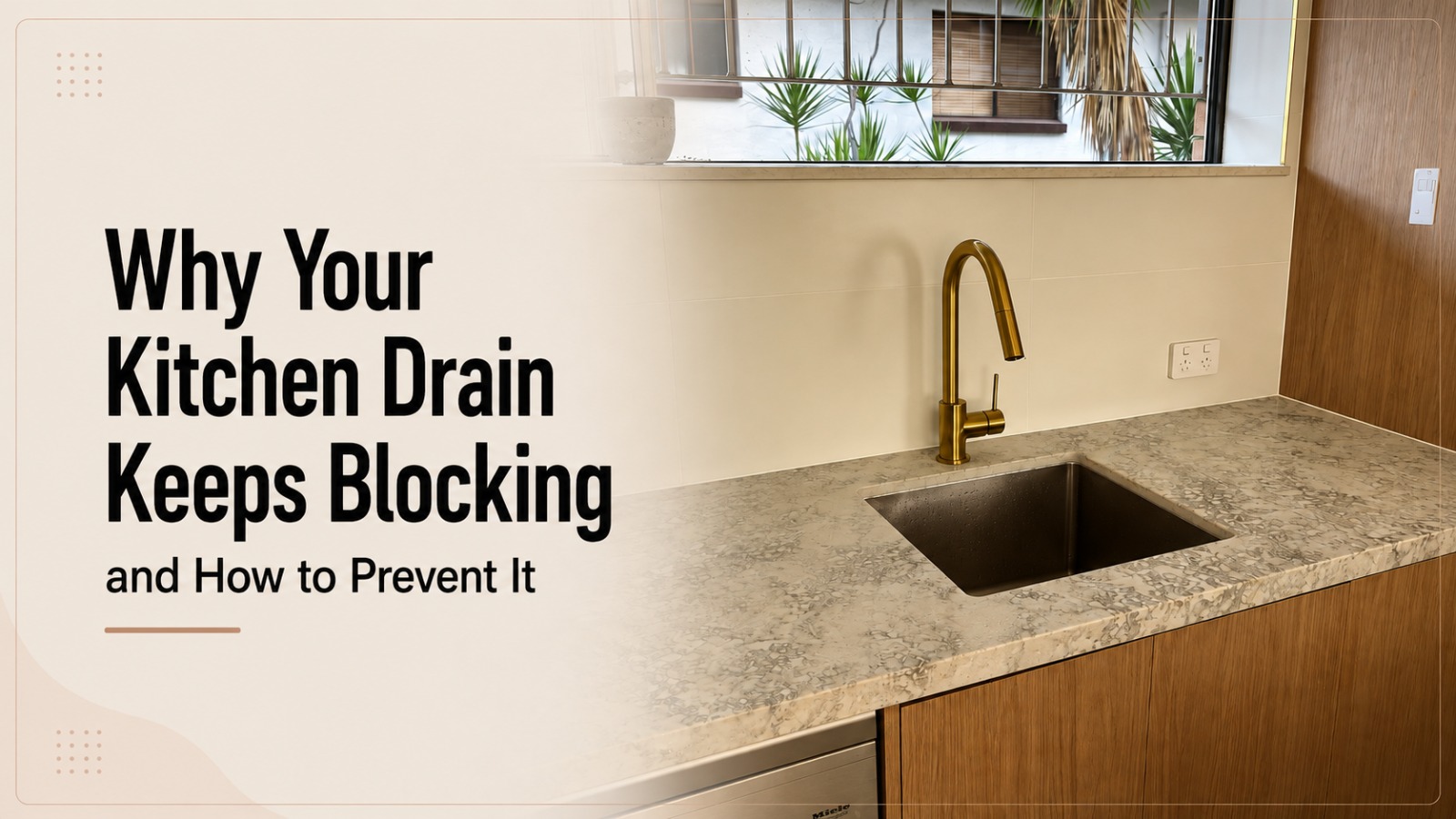 Why Your Kitchen Drain Keeps Blocking and How to Prevent It
